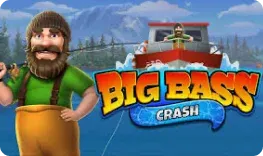 Casinia Casino offre il gioco online Big Bass Crash